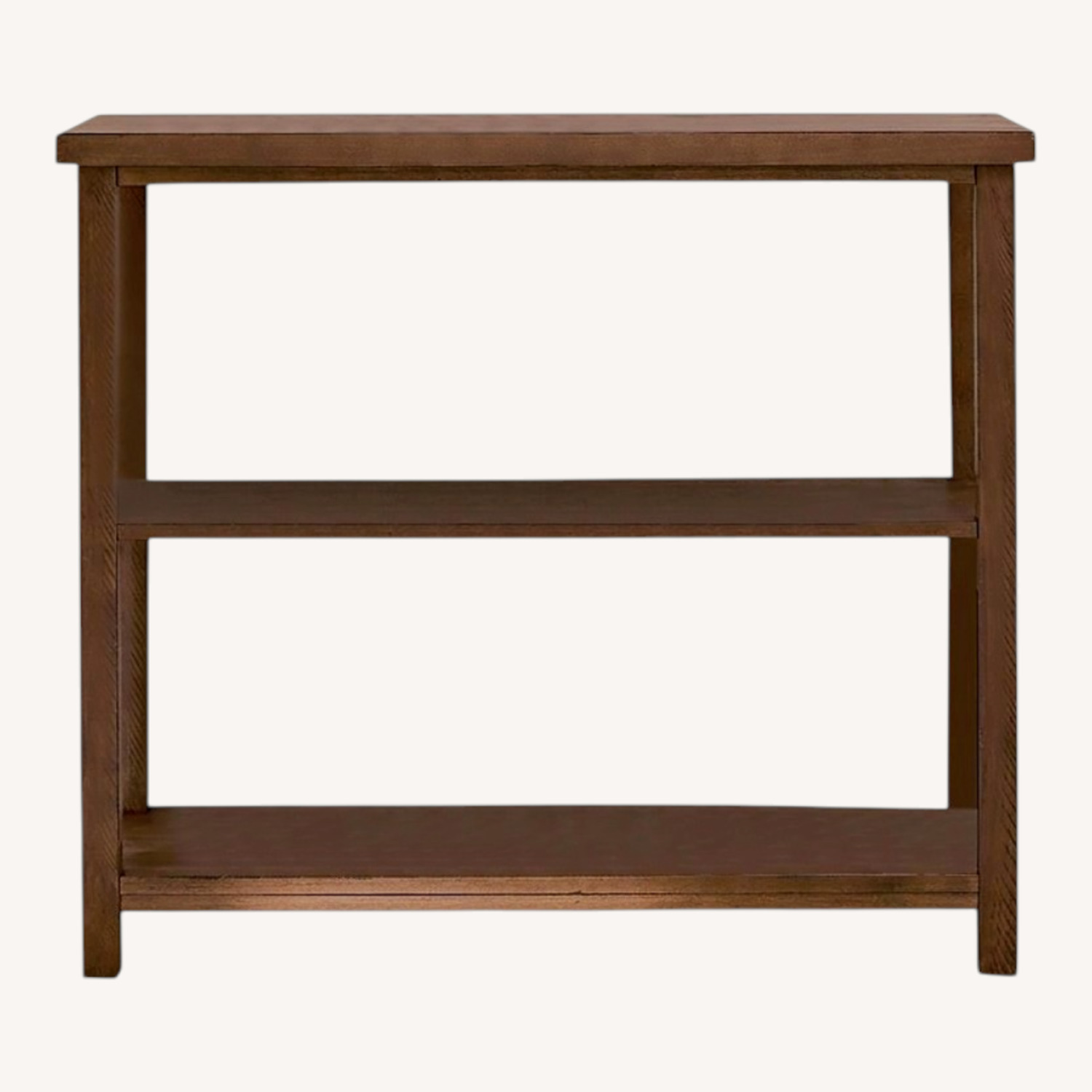 Pottery Barn Mateo Dark Brown Wood Side Table - image-0