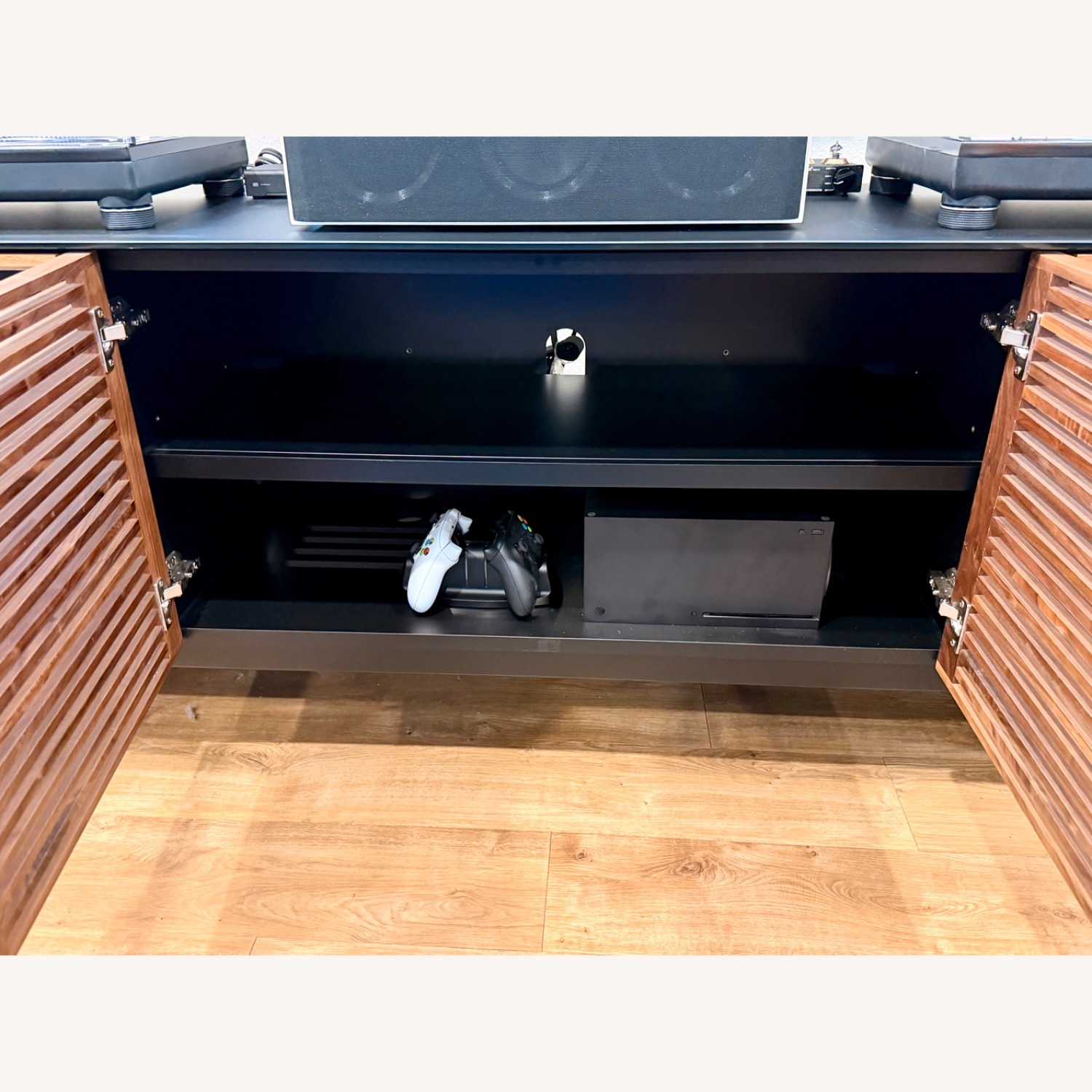 BDI Corridor 8179 Media Console Natural Walnut - image-3