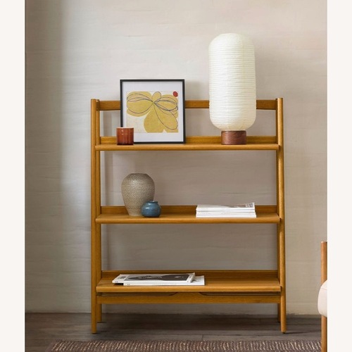 Used West Elm Wood Bookcase for sale on AptDeco