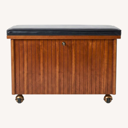 Used Lane Furniture Wood Media Storage for sale on AptDeco