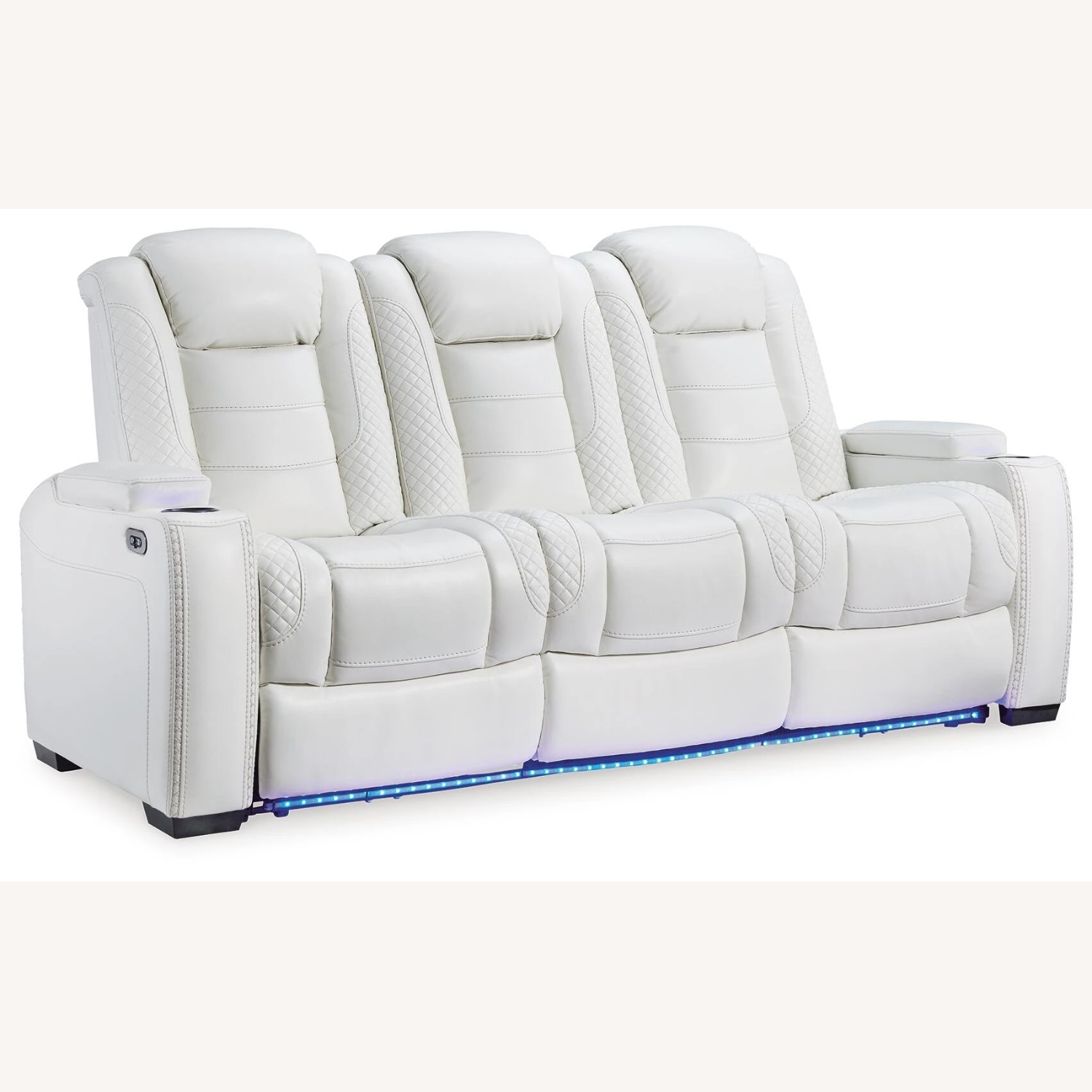 Ashley Furniture Party Time Dual Power Reclining Sofa - image-4