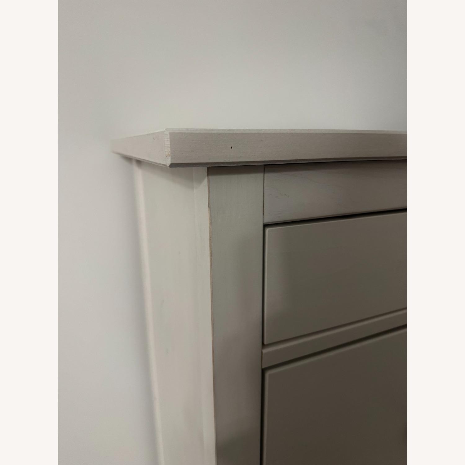 IKEA 5-Drawer White Wood Dresser - image-5