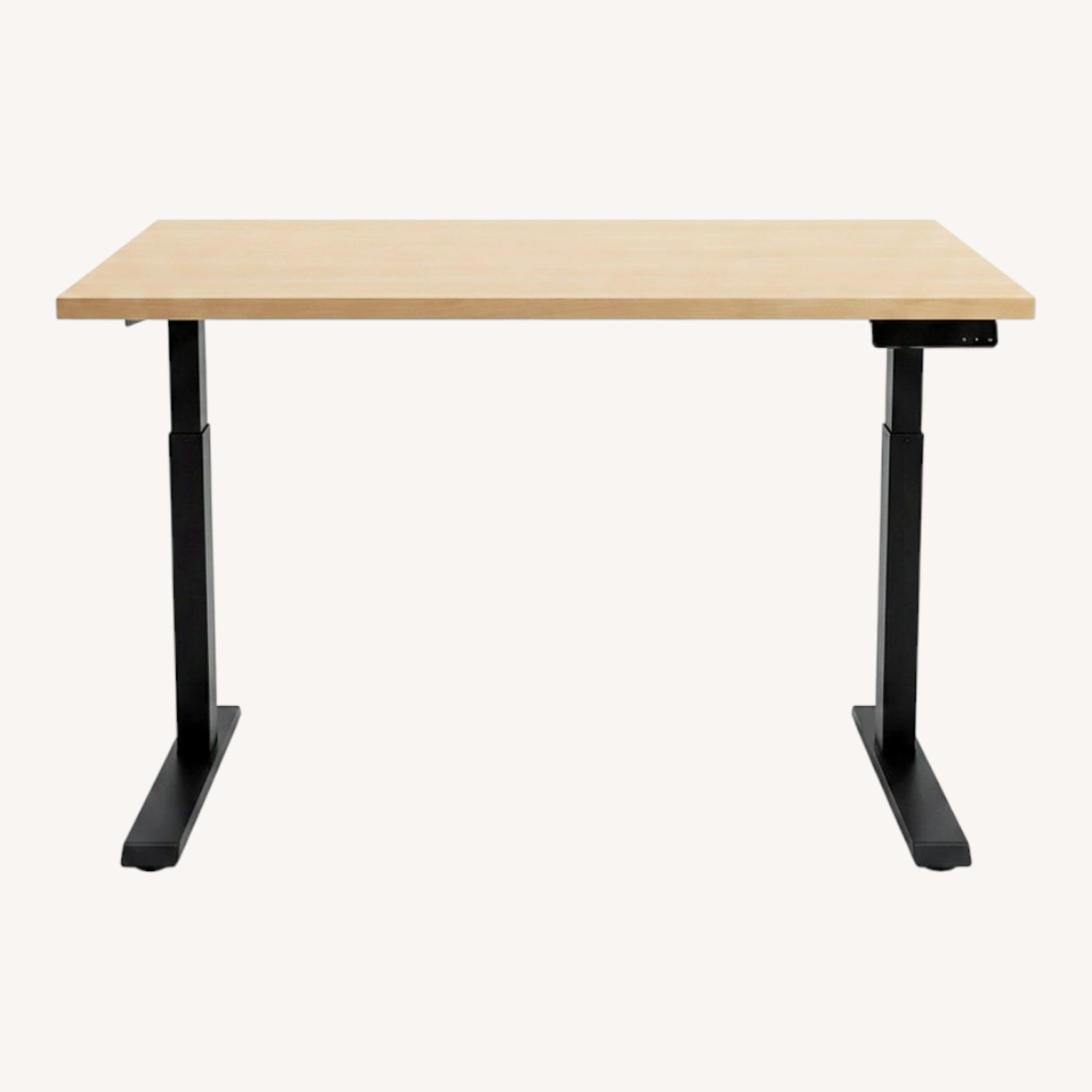 Amazon Custom Made Light Brown Wood Desk - image-5