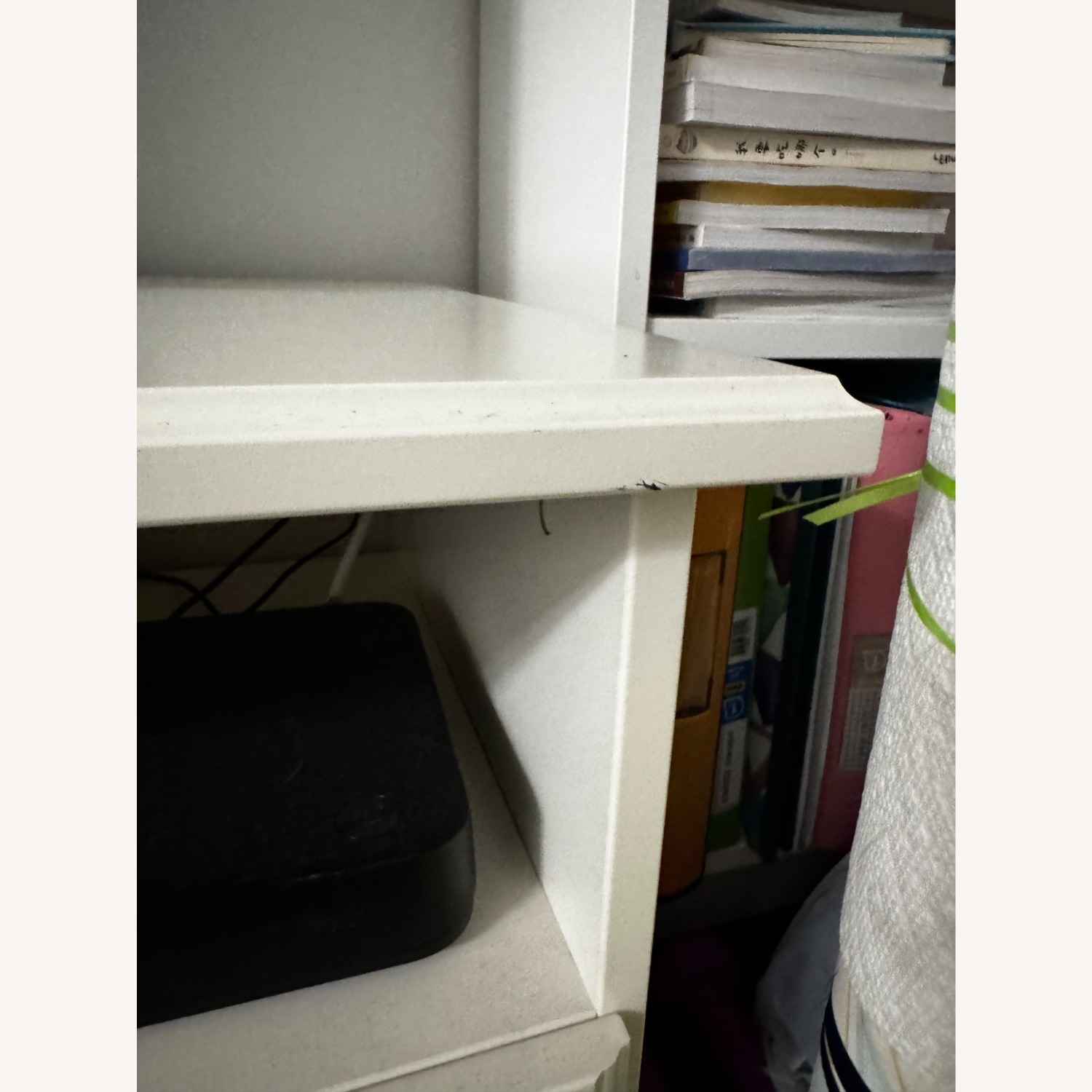 IKEA White Wood TV Stand with Drawers - image-2
