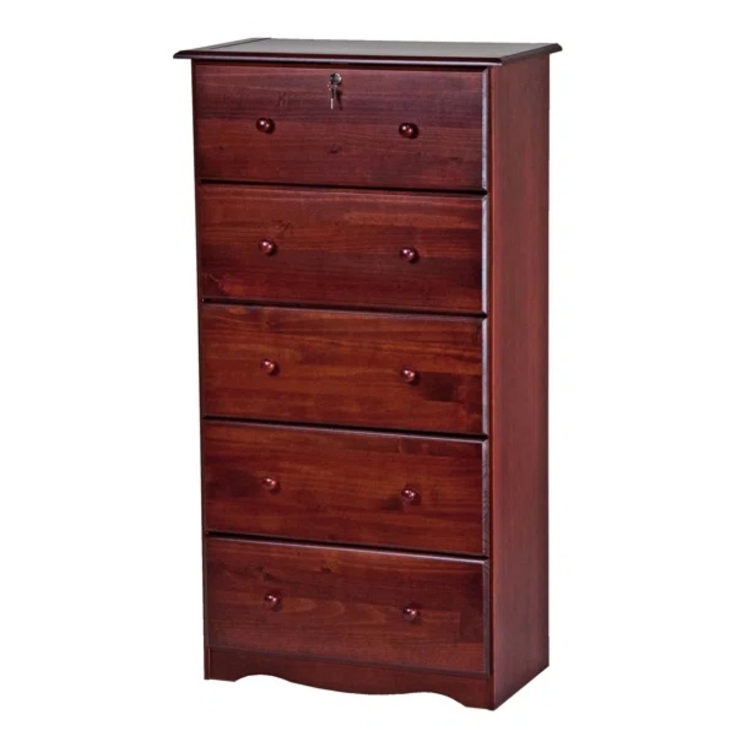 Wayfair Dark Brown Wood Dresser - image-5