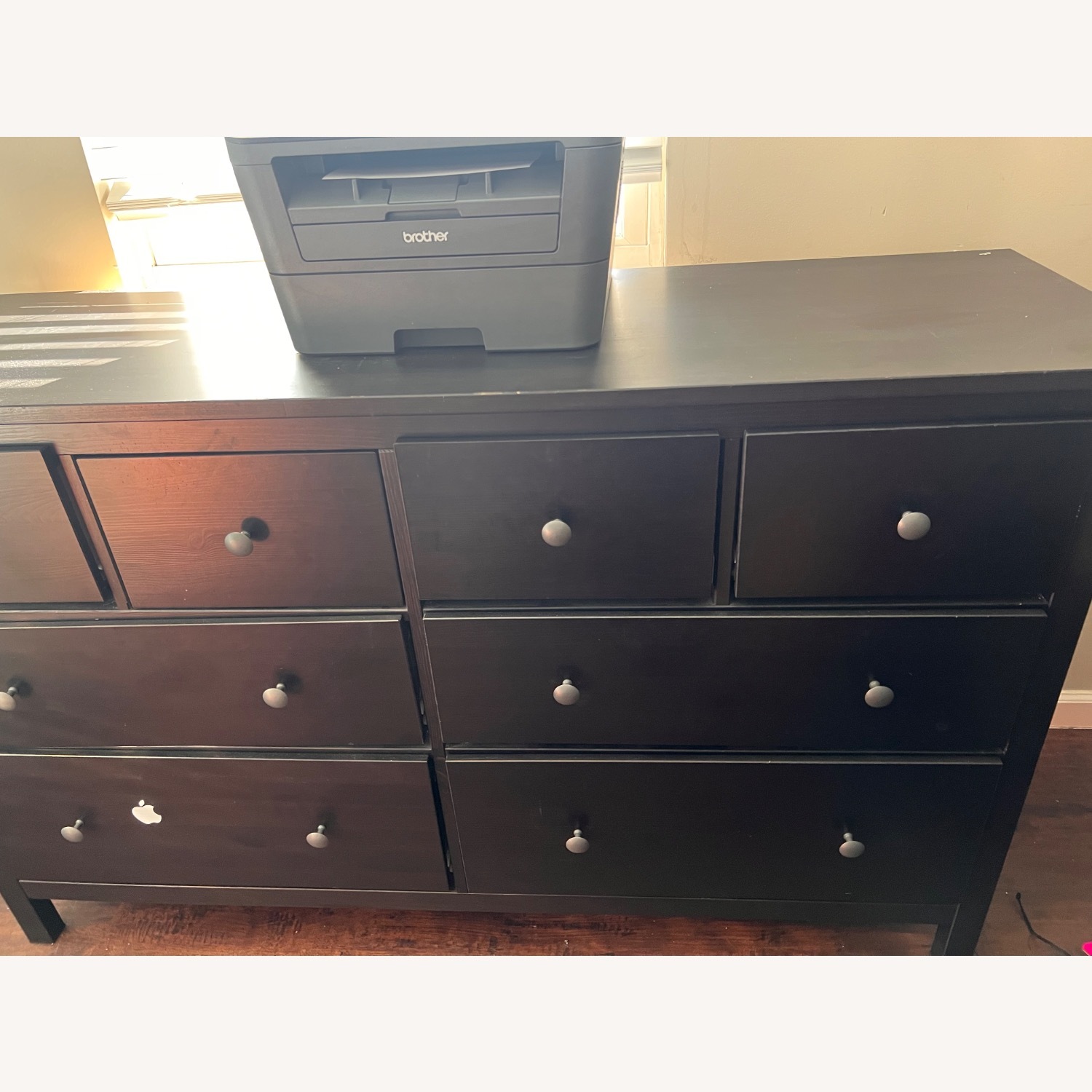 Raymour & Flanigan Black Wood Dresser - image-4