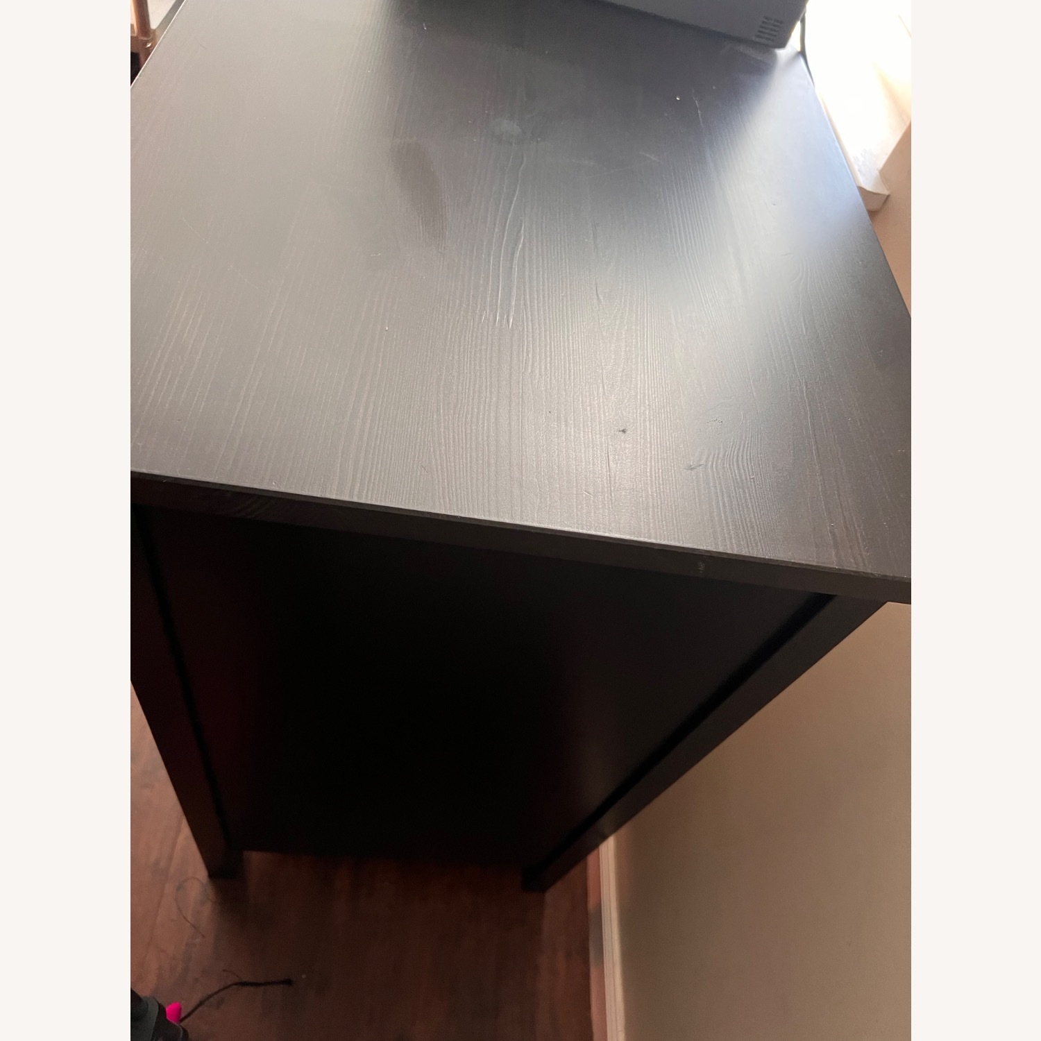 Raymour & Flanigan Black Wood Dresser - image-6
