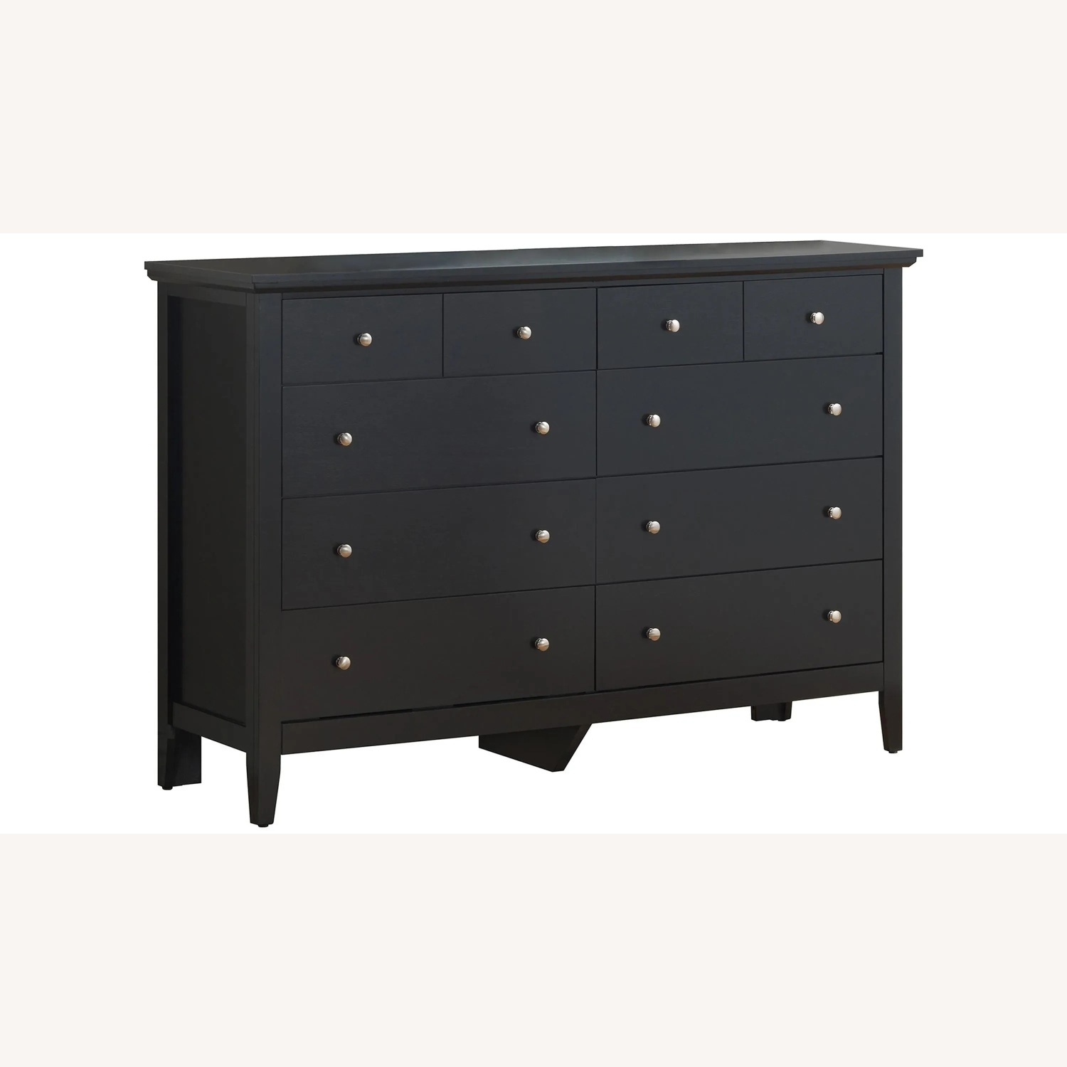 Raymour & Flanigan Black Wood Dresser - image-8