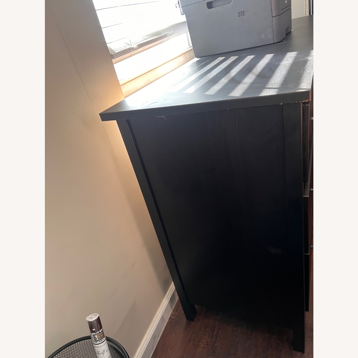 Raymour & Flanigan Black Wood Dresser - image-5