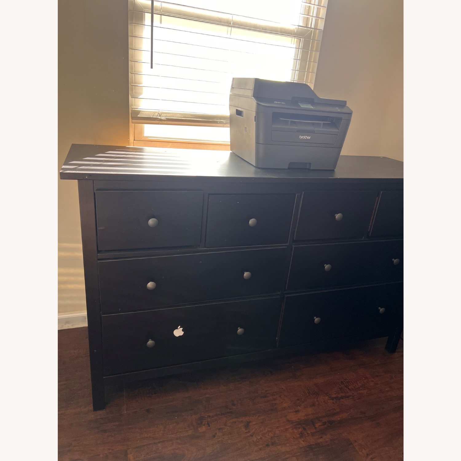 Raymour & Flanigan Black Wood Dresser - image-3