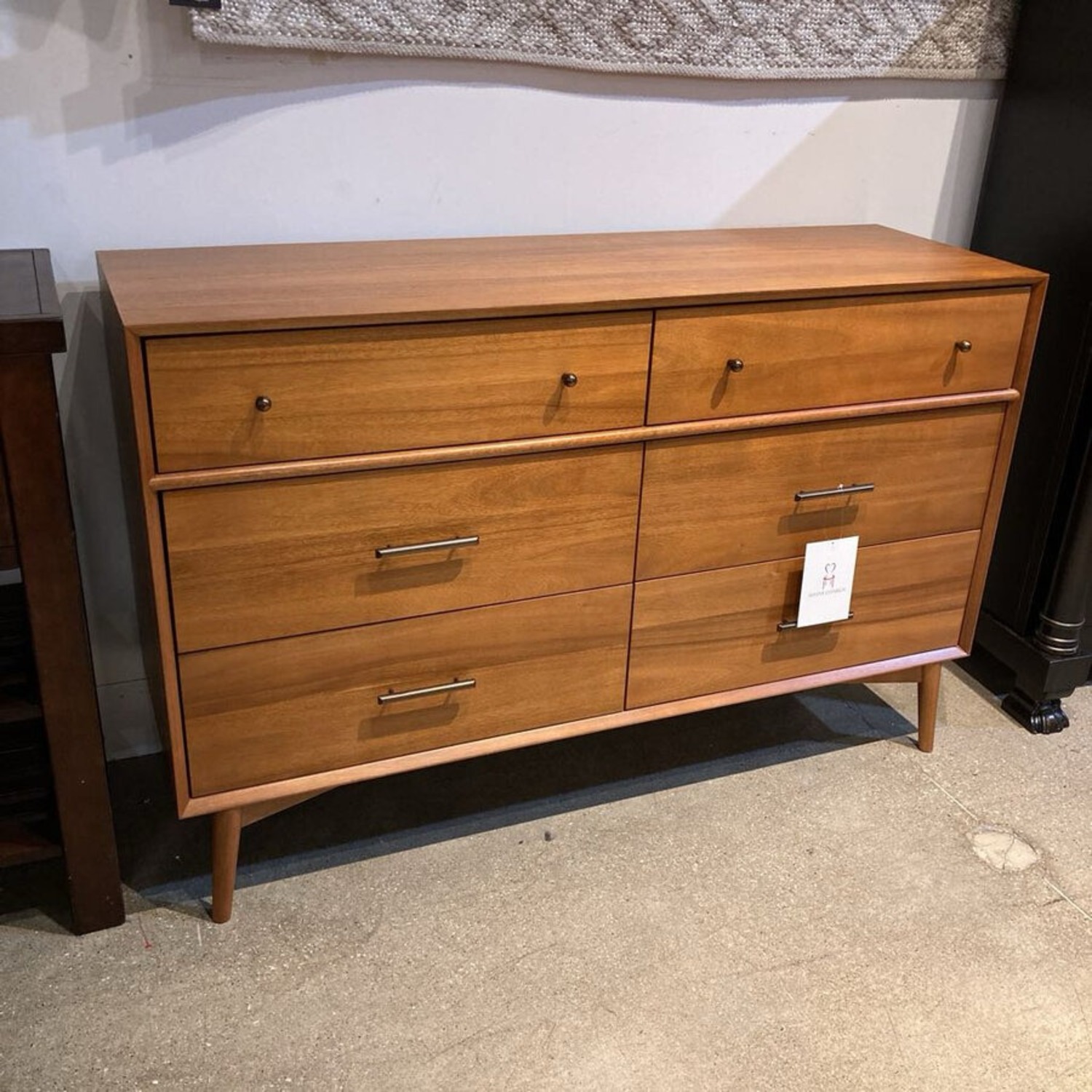 West Elm Mid Century 6-Drawer Dresser - image-1