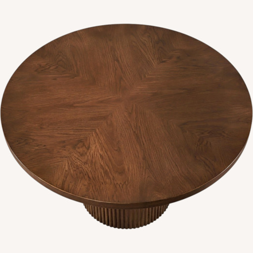 Used Home Meridian Belinda Light Brown Coffee Table for sale on AptDeco