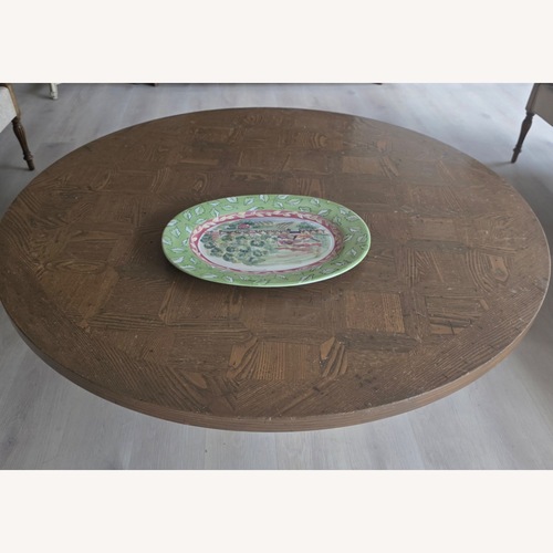 Used Home Meridian Belinda Light Brown Coffee Table for sale on AptDeco