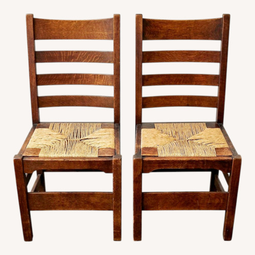 Used ABC Carpet and Home Dark Brown Dining Chairs for sale on AptDeco