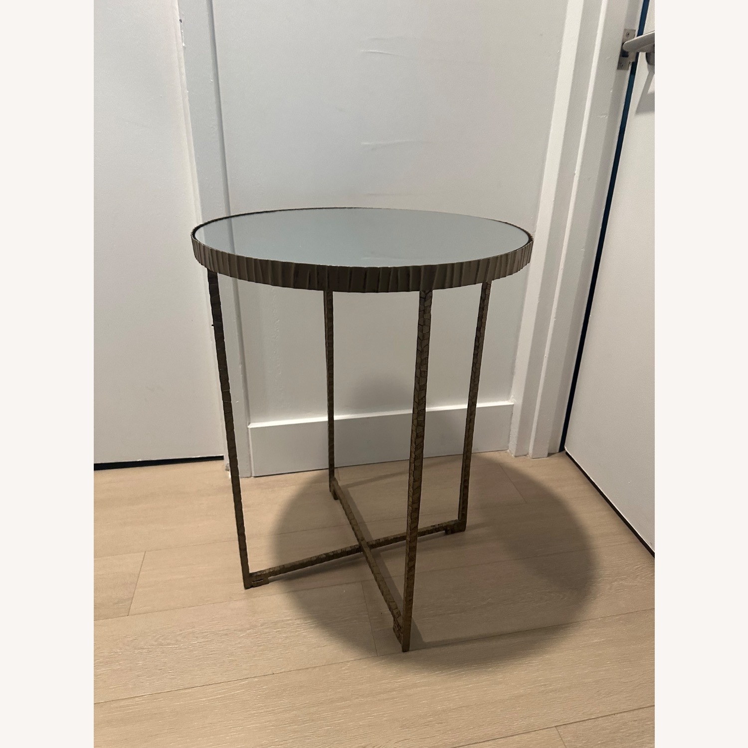 Gold Accent Side Table - image-1