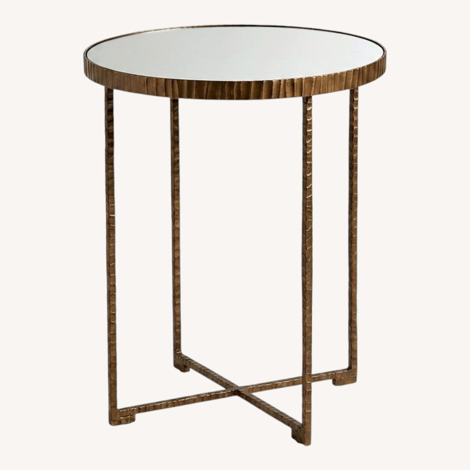 Gold Accent Side Table - image-0