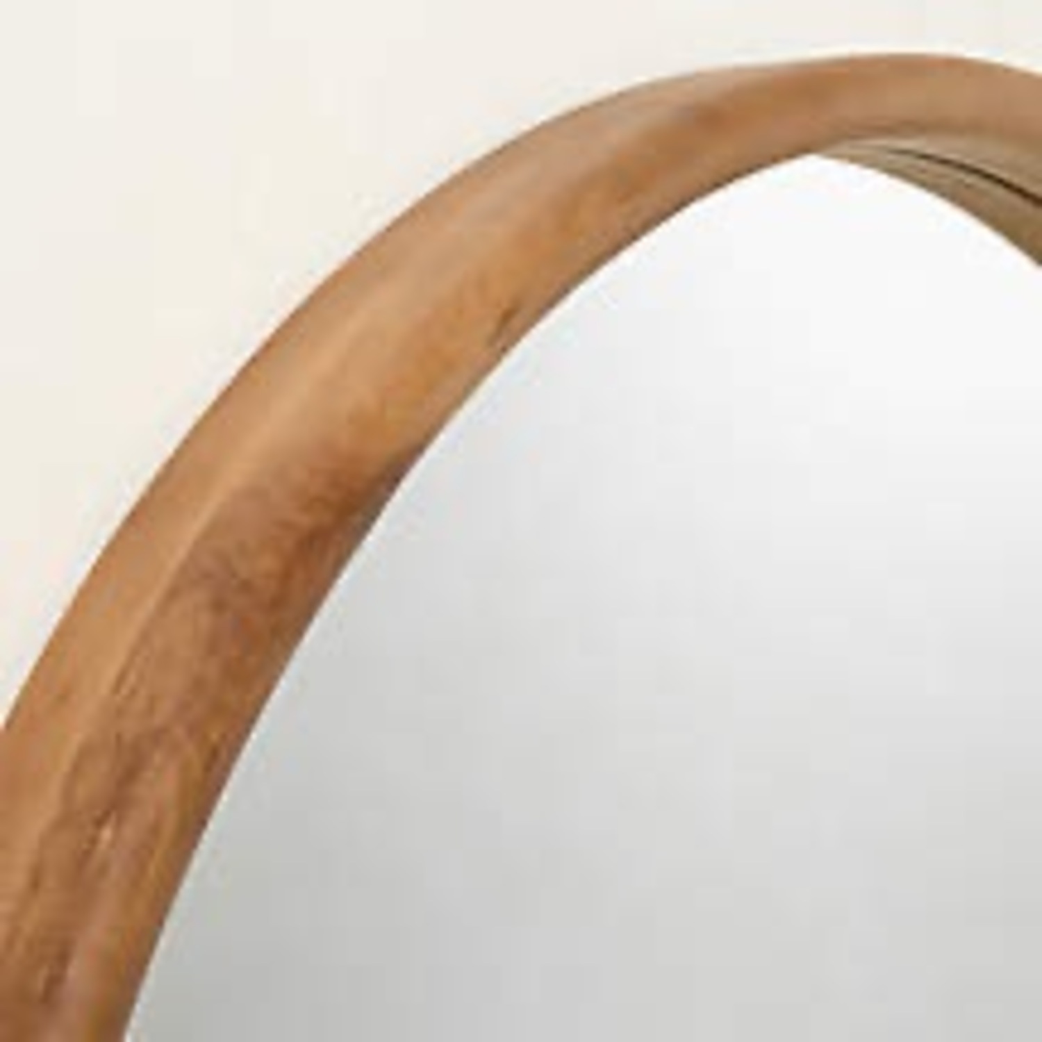 CB2 Saone Ash 48” Round Mirror - image-3