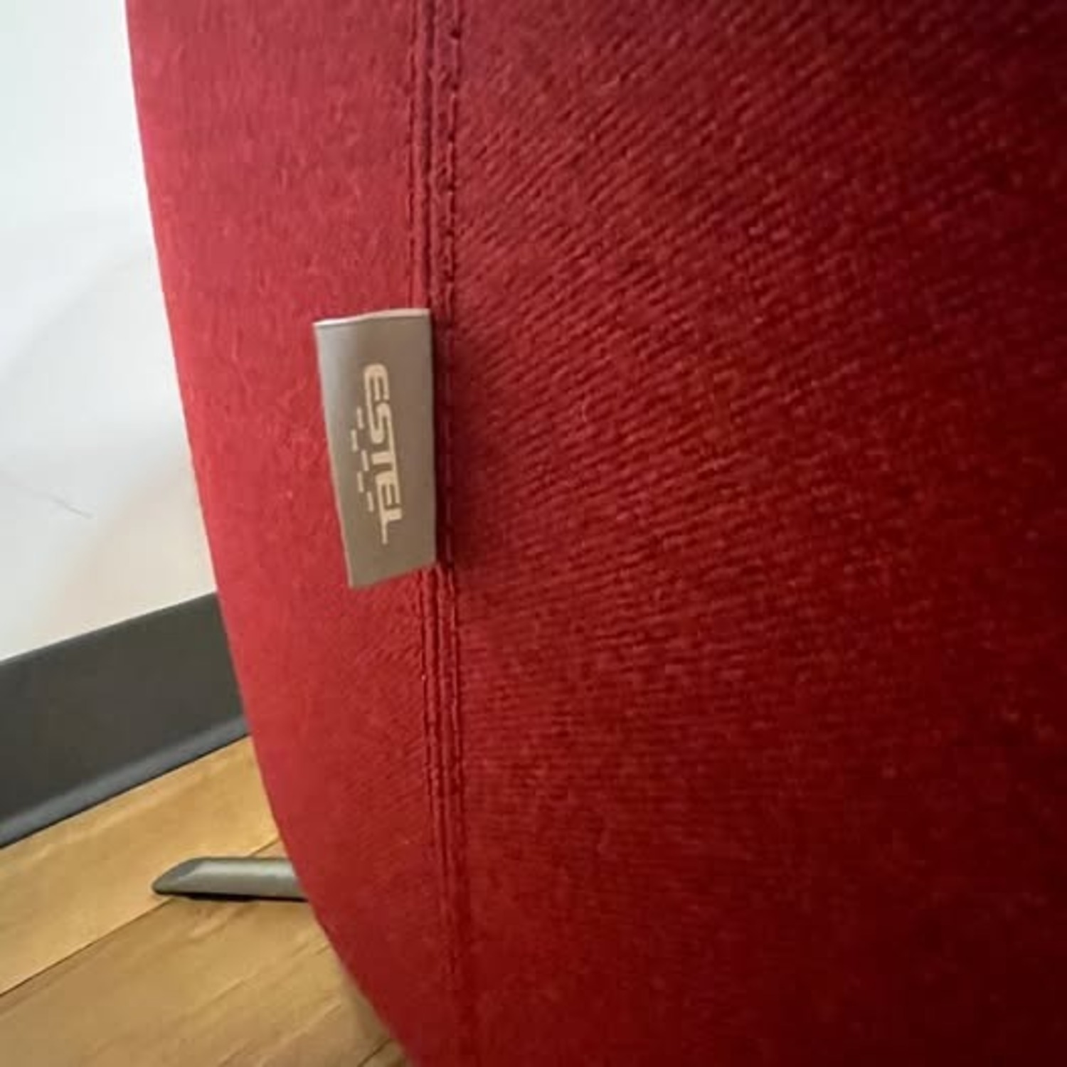 Estel America Red Fabric Accent Chairs - image-5