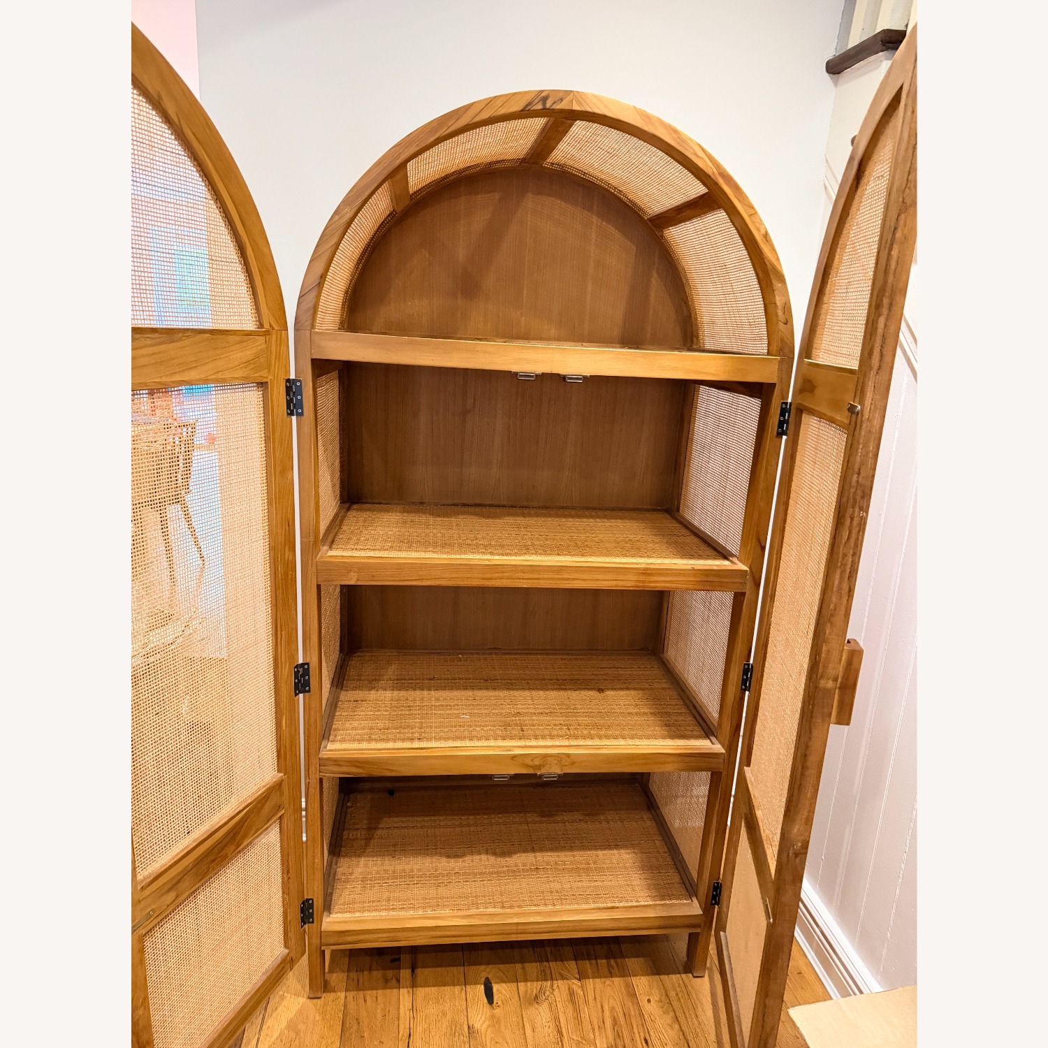 France and Son Natural Wood Armoire - image-4