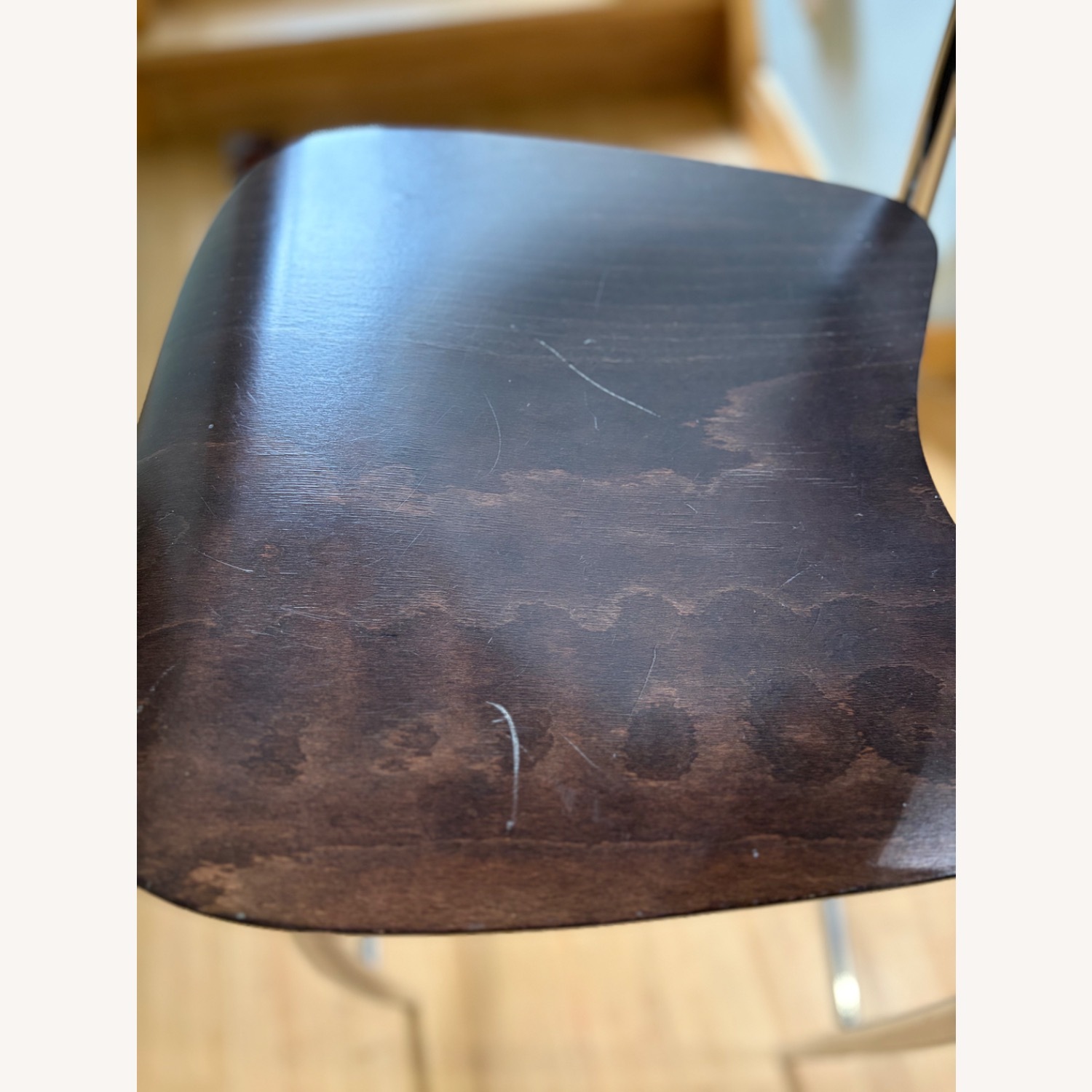 BABA Altek Italia Dark Brown Wood Stools - image-4