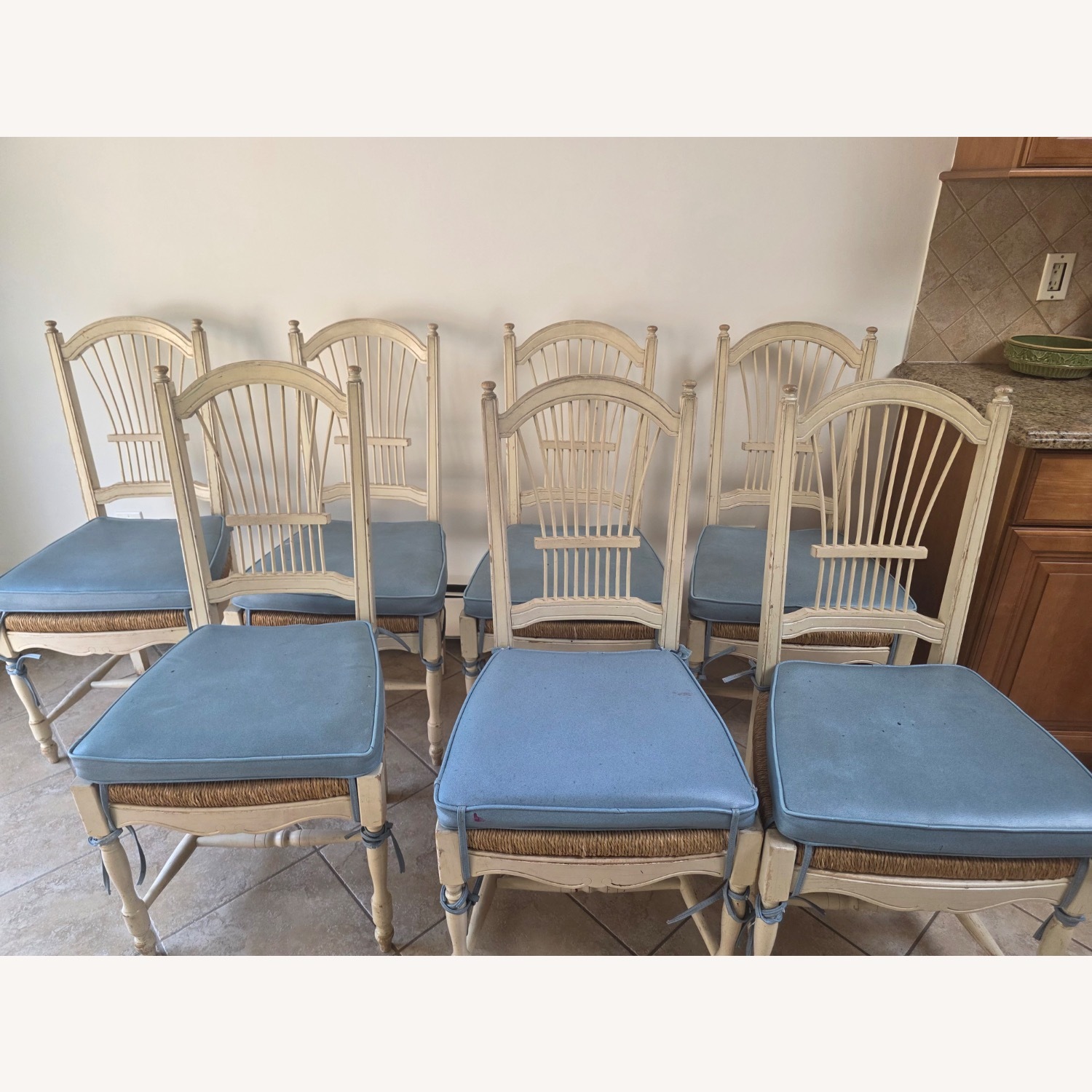 Ethan Allen Sheaf Back Dining Chairs - image-2