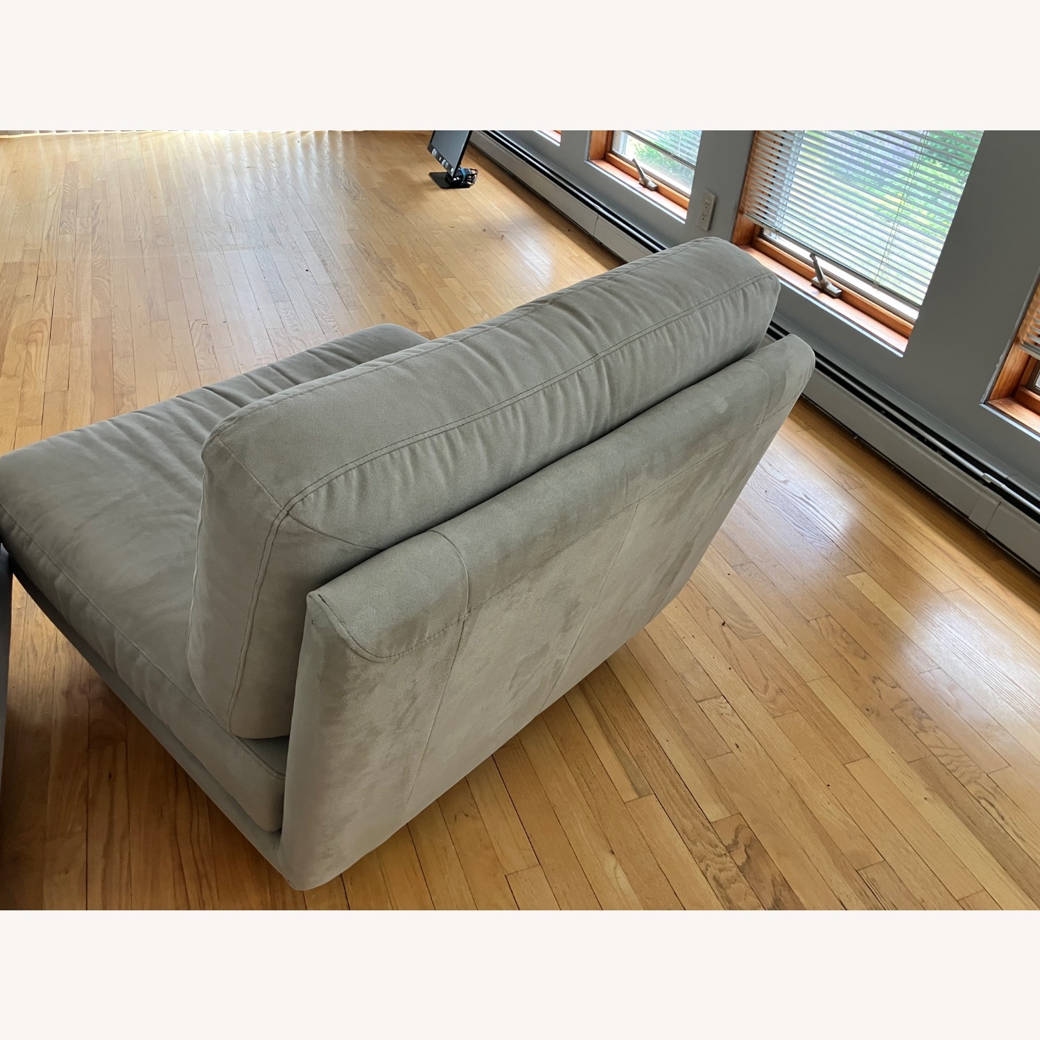 Design Within Reach Light Gray 2 Piece Sectional - image-2