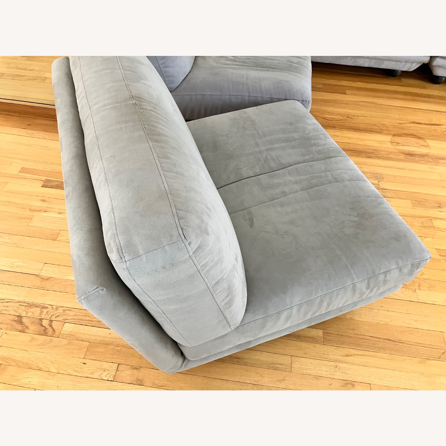 Design Within Reach Light Gray 2 Piece Sectional - image-3