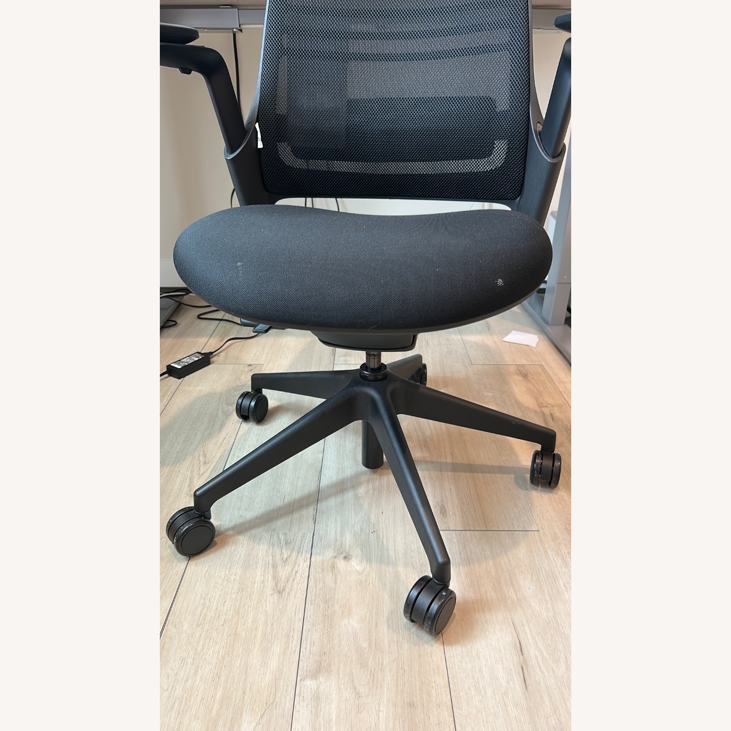 Steelcase Series 1 Black Fabric Office Chair - image-5