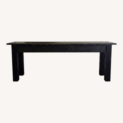 Used 2x Black Benches for sale on AptDeco