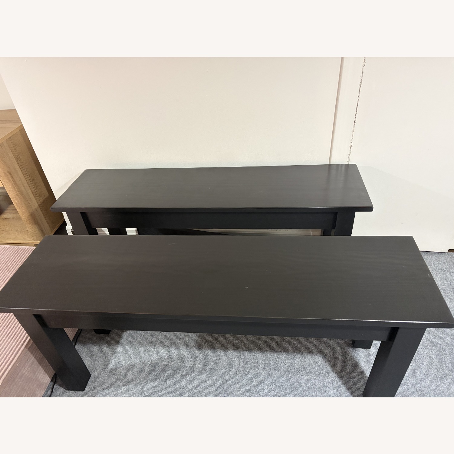 2x Black Benches  - image-2