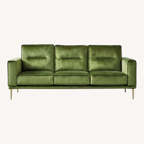 Used Ashley Furniture Green 3+ Seater Sofa for sale on AptDeco