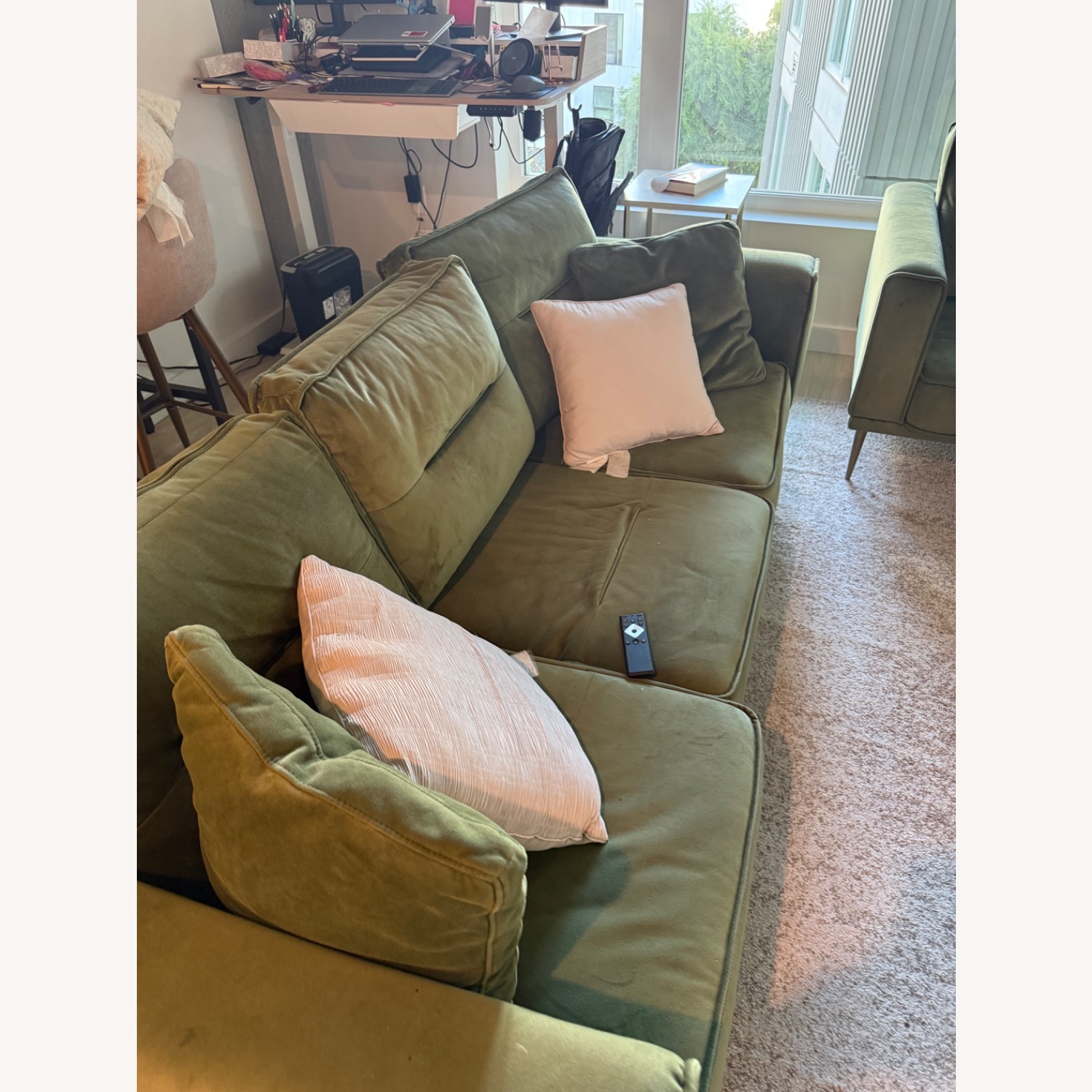Ashley Furniture Green 3+ Seater Sofa - image-1