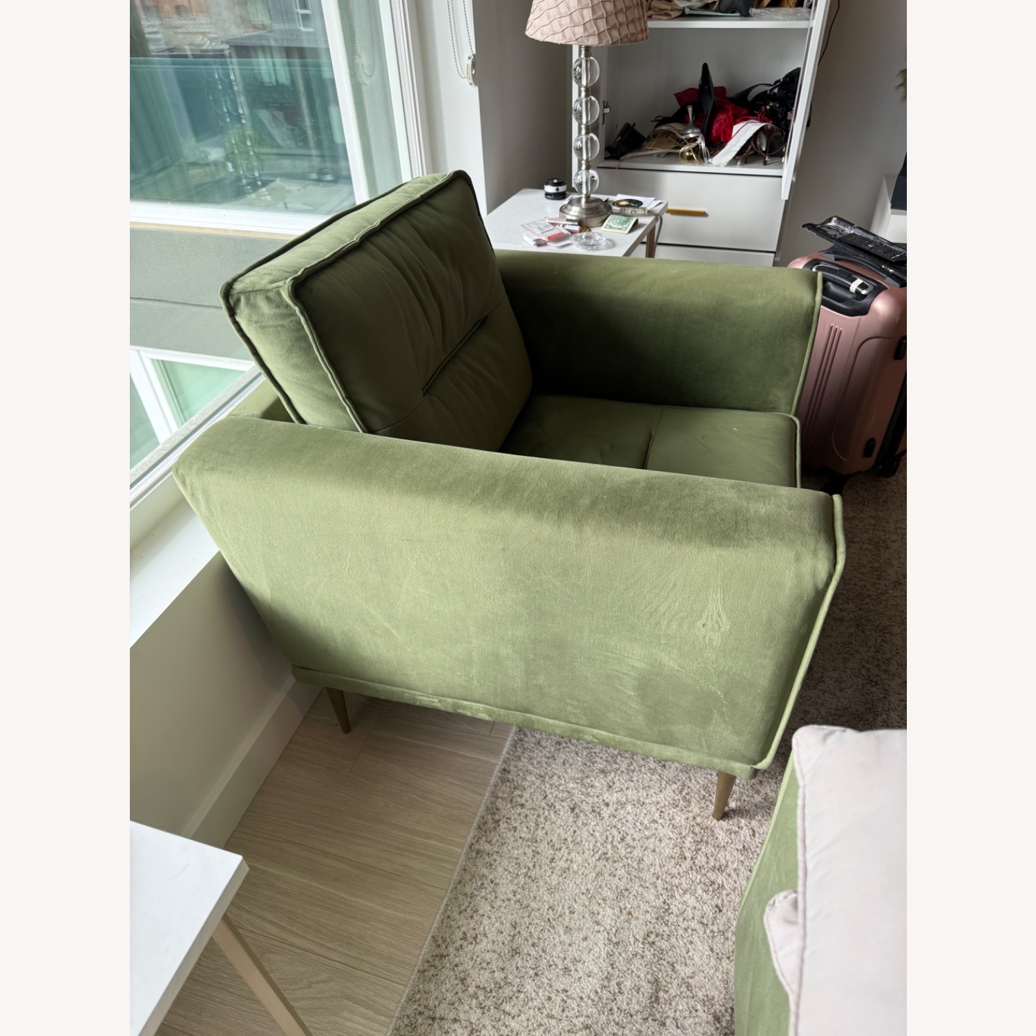 Ashley Furniture Green Accent Chair - image-3
