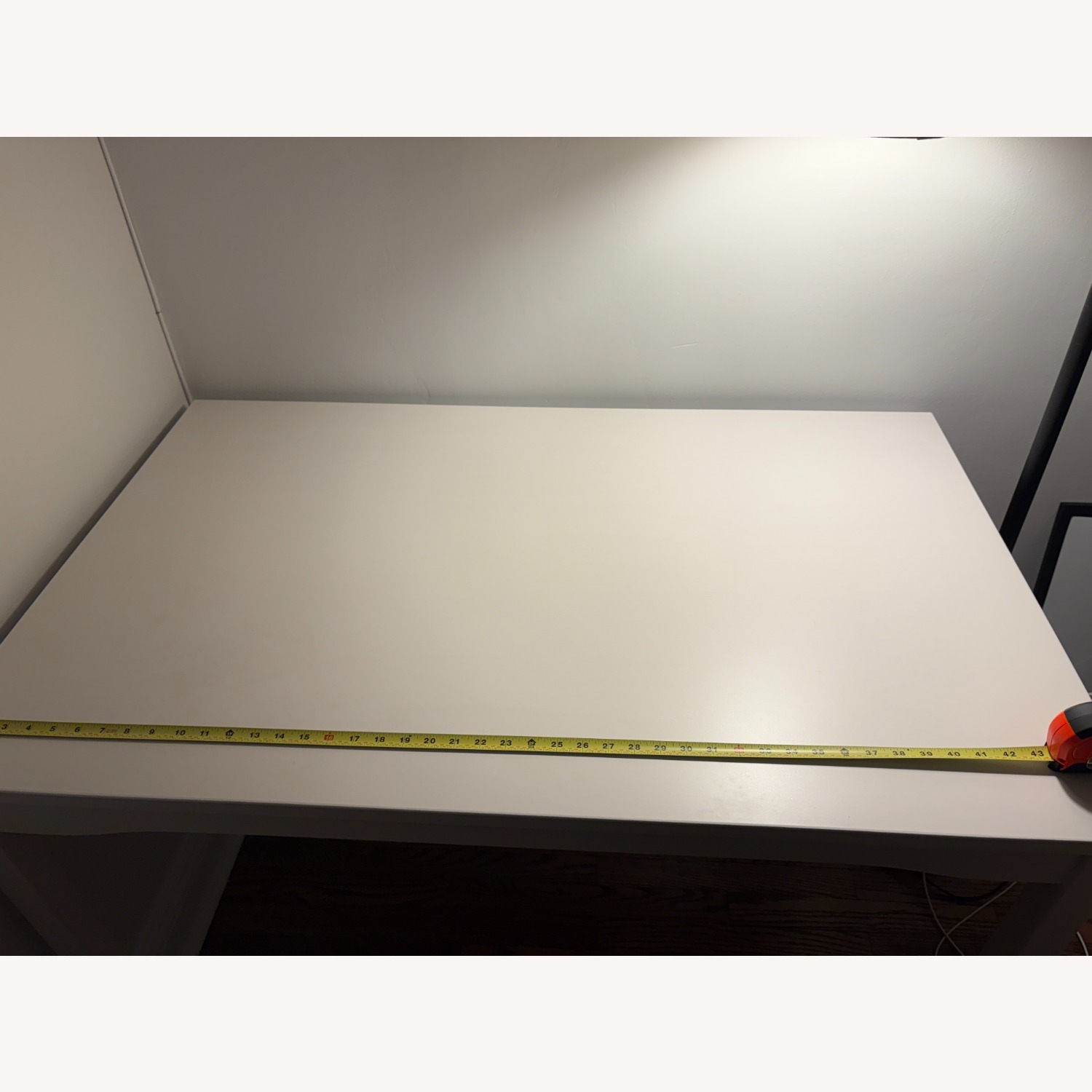 IKEA Hauga White Wood Dining Table - image-3
