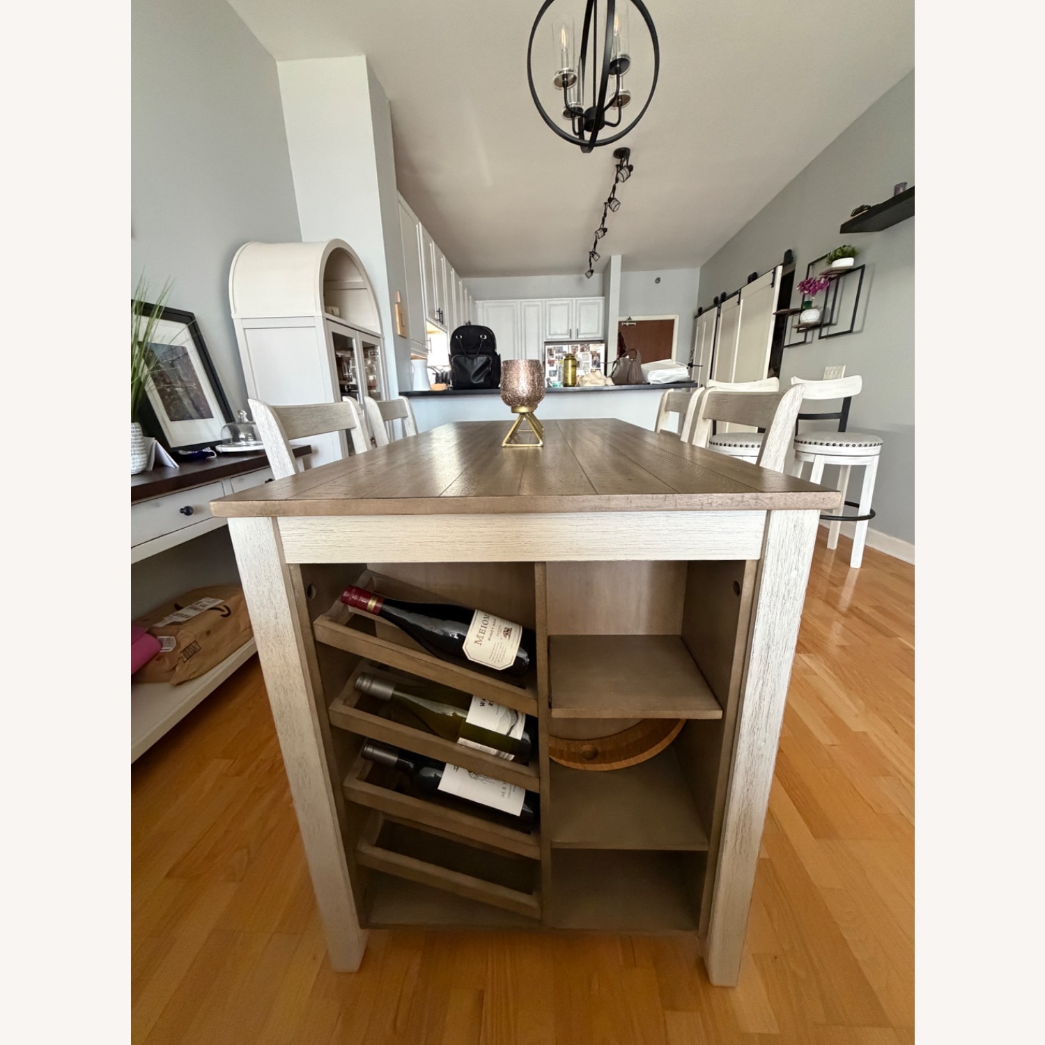 Ashley Furniture Skempton Light Brown Wood Dining Table - image-2