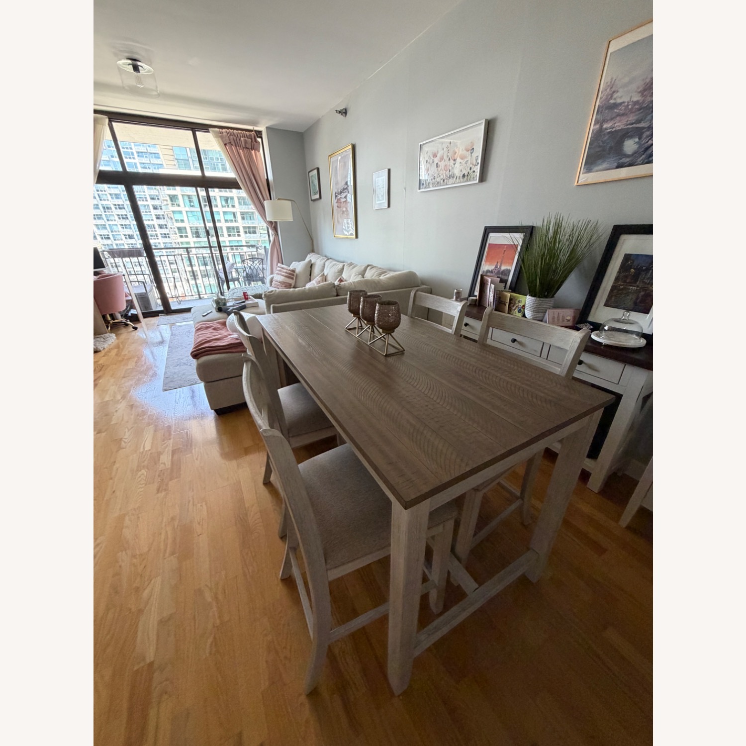 Ashley Furniture Skempton Light Brown Wood Dining Table - image-1
