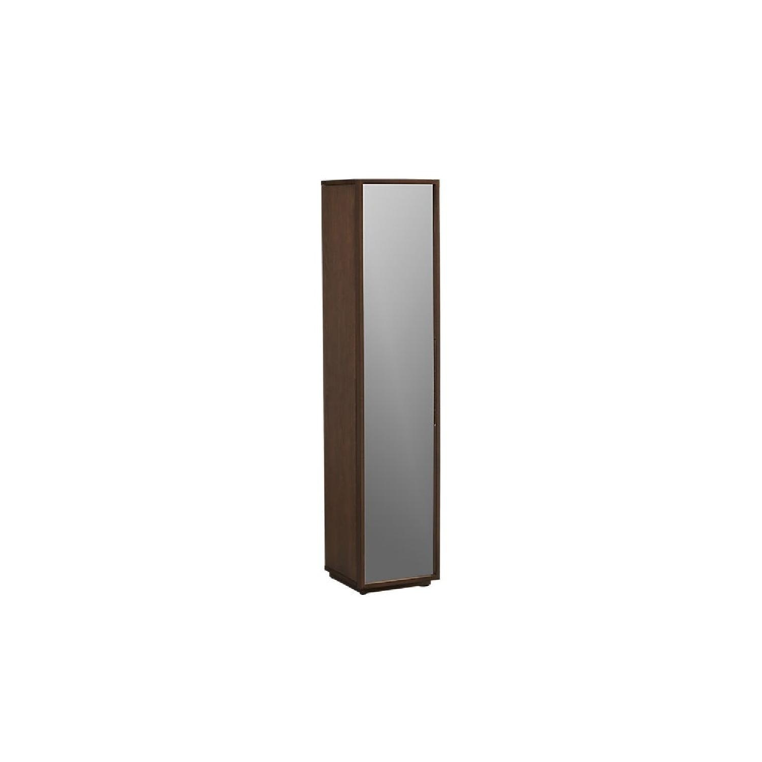 CB2 Dark Brown Wood Armoire - image-5