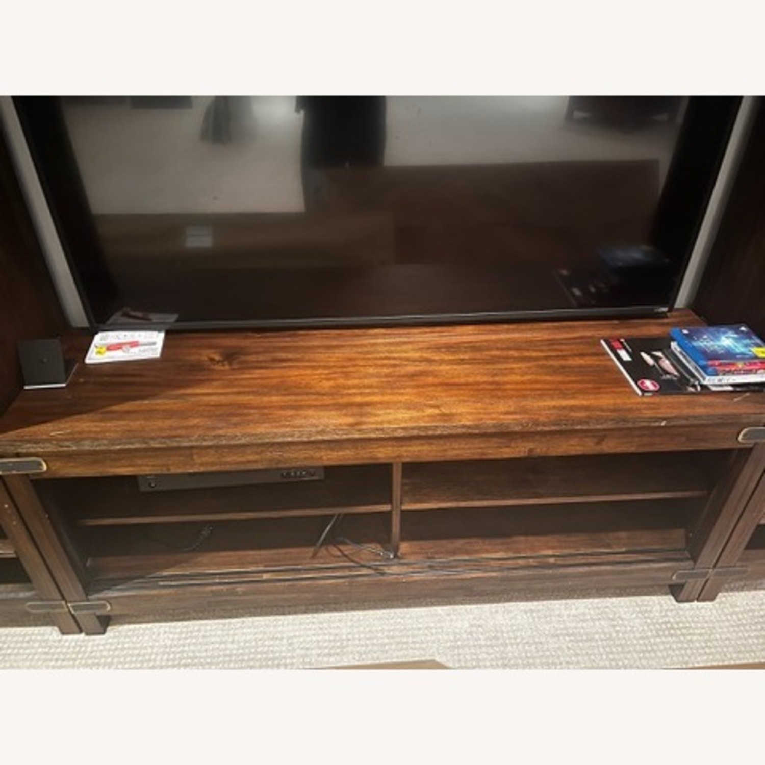 Arhaus Tremont Brown Wood Entertainment Center  - image-4