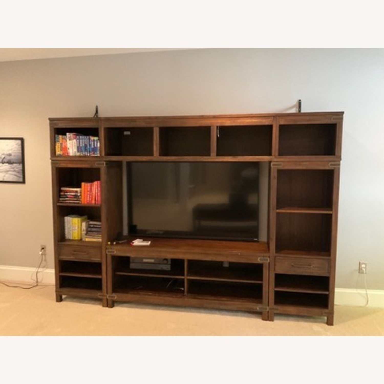 Arhaus Tremont Brown Wood Entertainment Center  - image-3