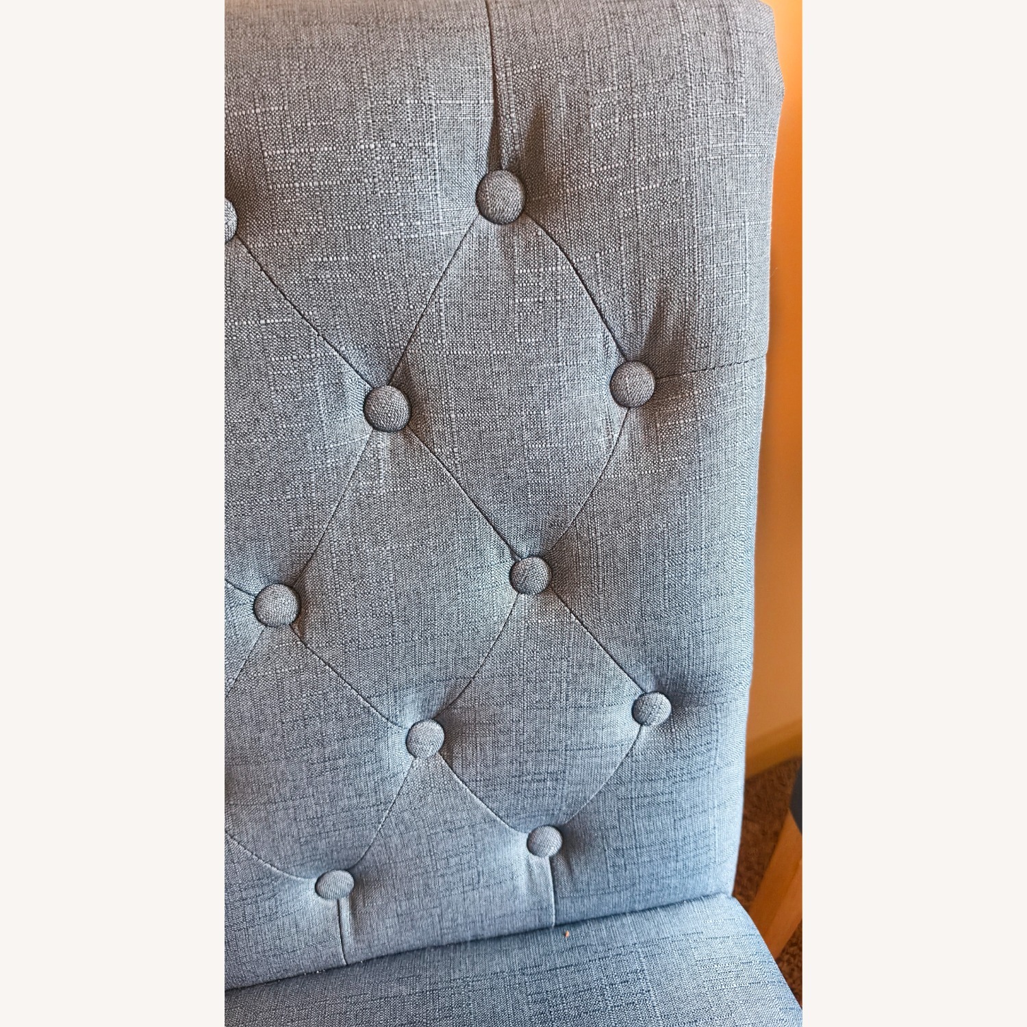 Yaheetech Blue Parson Fabric Dining Chair - image-14