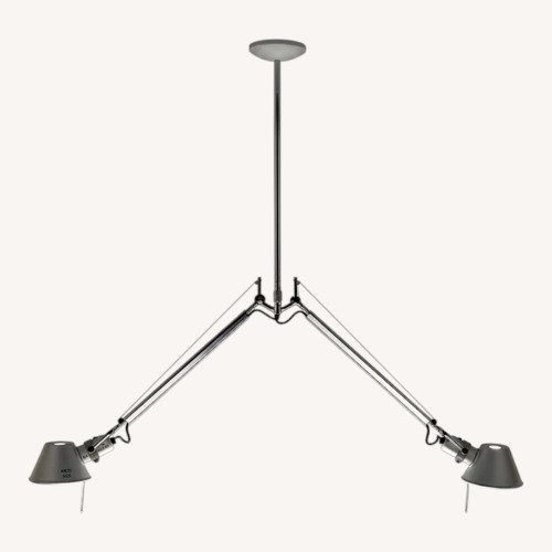 Used Artemide Tolomeo Stainless Steel Ceiling Lamp for sale on AptDeco