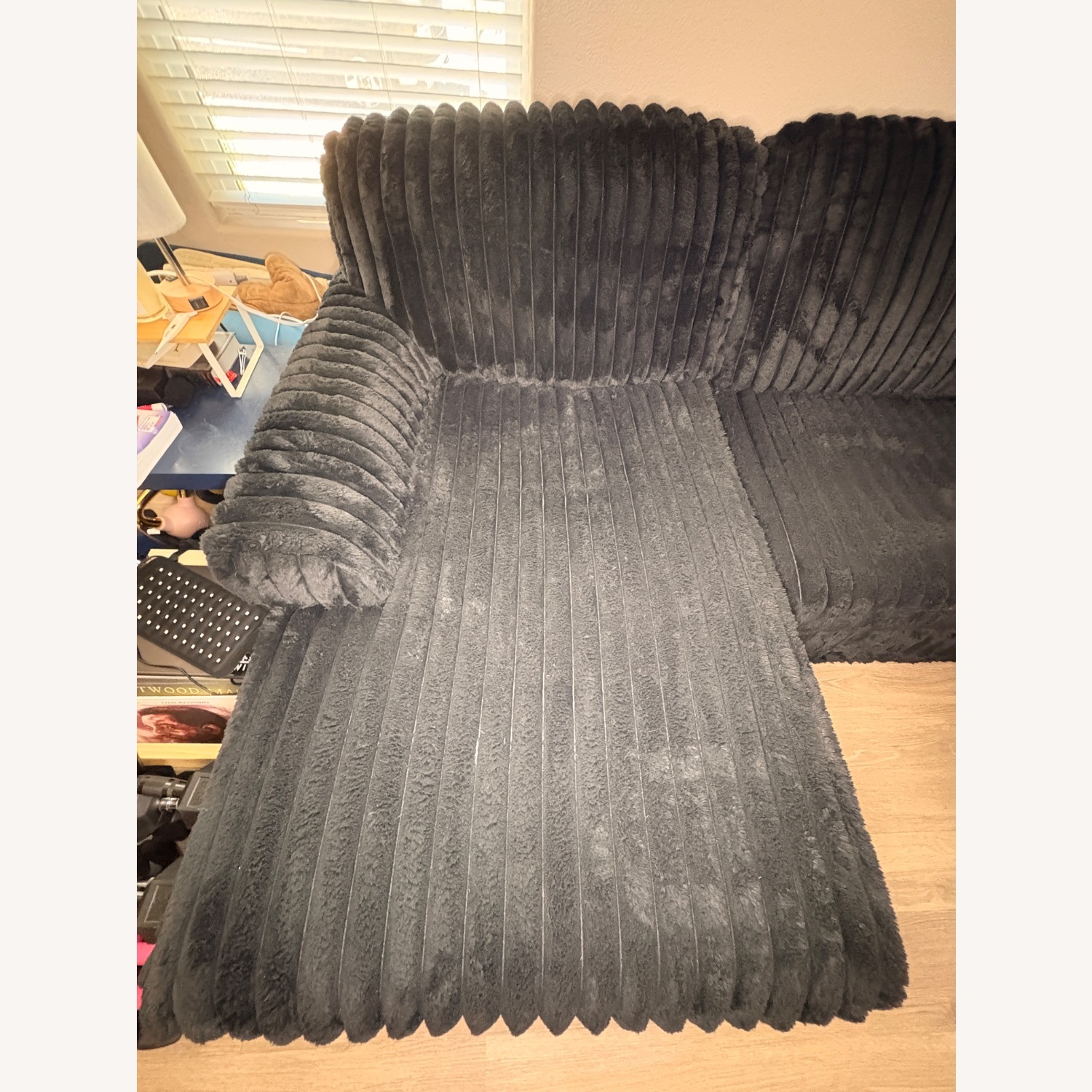 Ashley Furniture Midnight Madness Black 3+ Piece Sectional - image-4