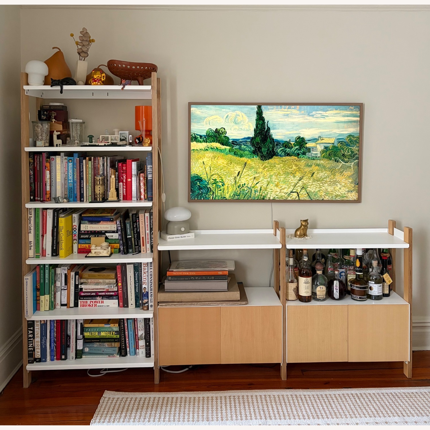 Floyd The Shelving System White Wood Bookcase - image-0