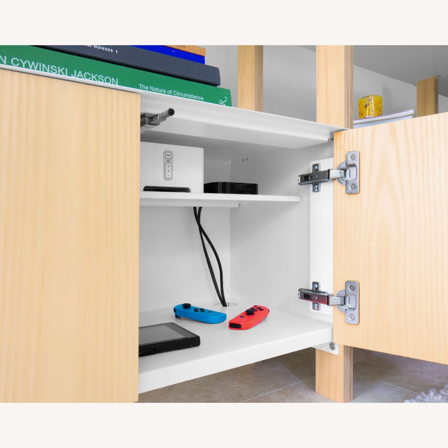 Floyd The Shelving System White Wood Bookcase - image-5