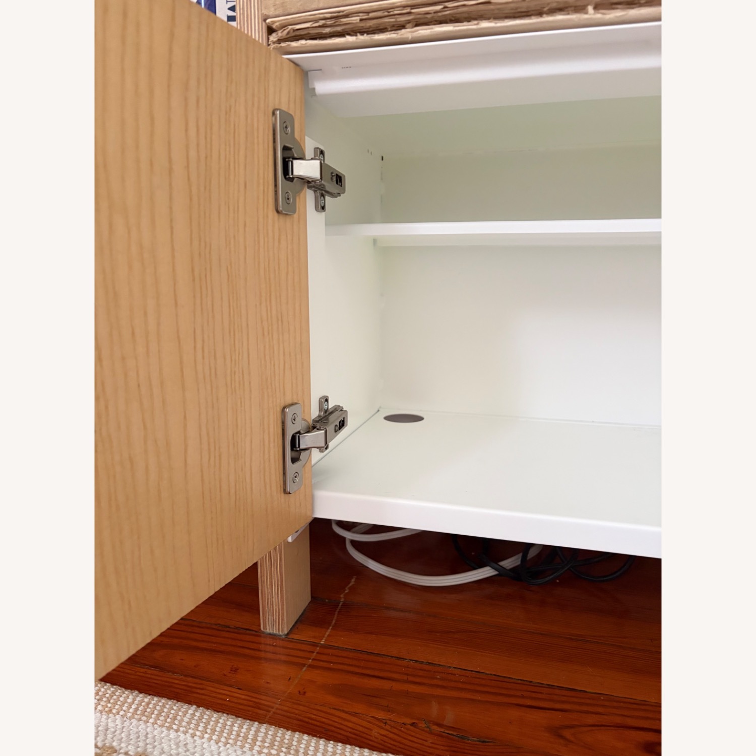 Floyd The Shelving System White Wood Bookcase - image-3