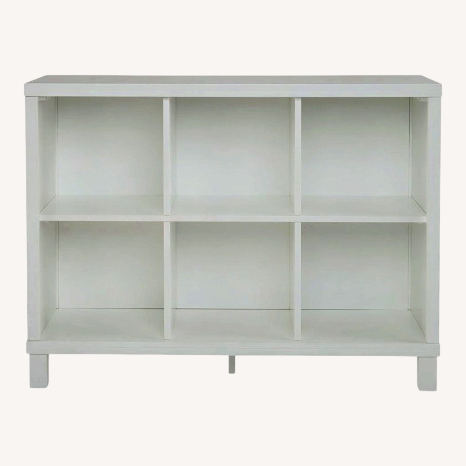 The Land of Nod White Wood Bookcase - image-0