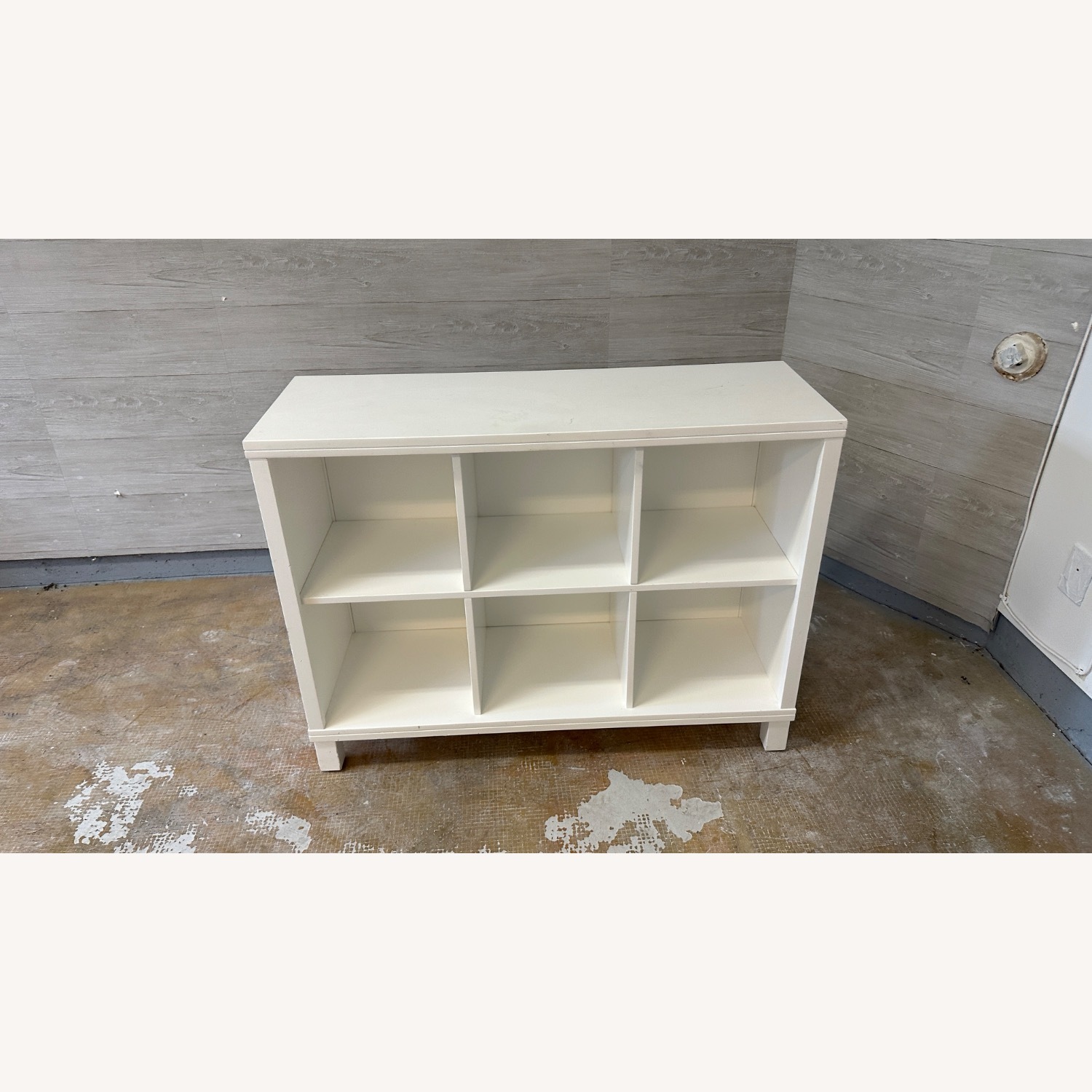 The Land of Nod White Wood Bookcase - image-1