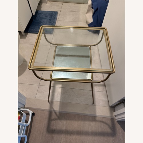 Used West Elm Curved Terrace Nightstands (19") for sale on AptDeco