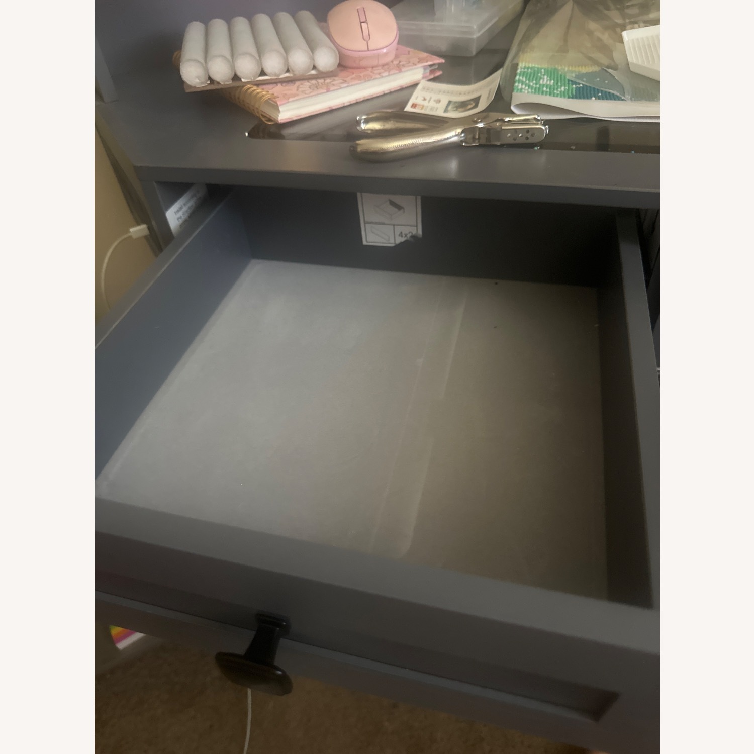 Dark Gray Desk - image-4