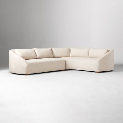 Used West Elm Aviana 2-Seat Bench Right for sale on AptDeco